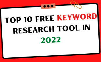 Top 10 free keyword research tool in 2022 