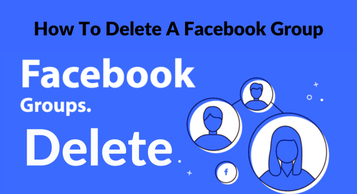 how to delete facebook group