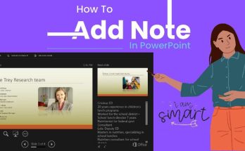 how to add notes to powerpoint